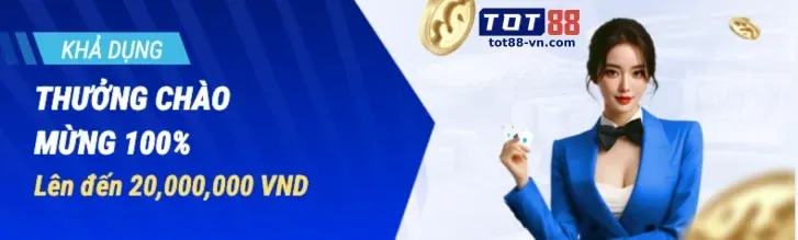 Hình ảnh tiền thưởng chào mừng cho người chơi mới